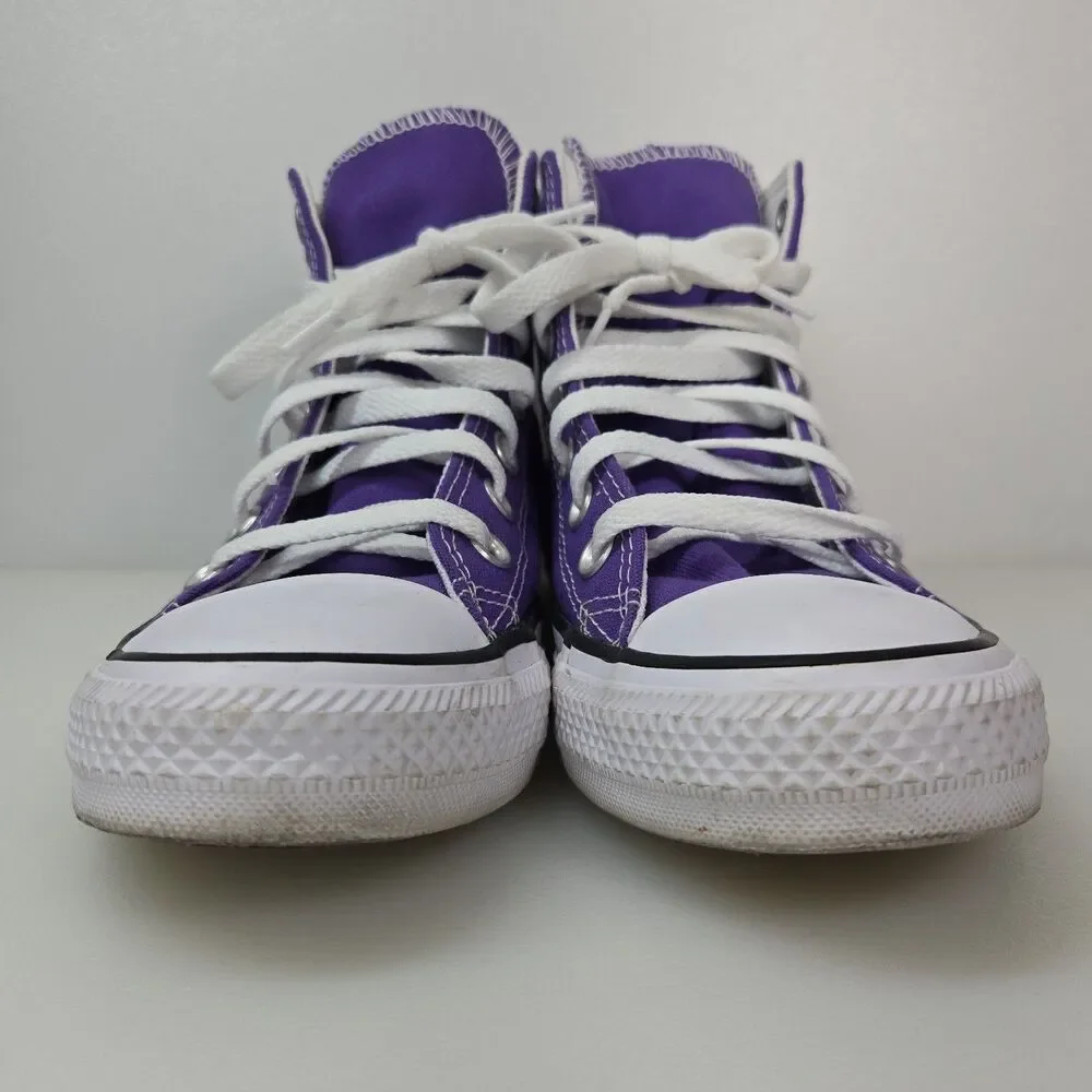 Converse Chuck Taylor All Star Purple High Top Sneakers Womens 6 Mens 4 Shoes